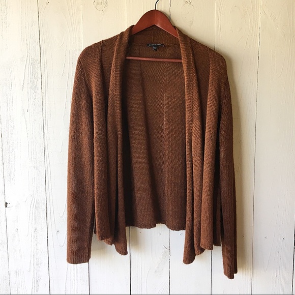 eileen fisher nutmeg cardigan